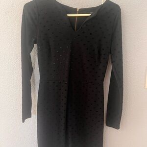The Limited Black V-Neck Bodycon Dress